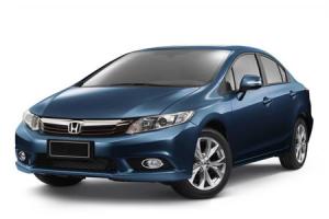 Эва-коврики на Honda Civic IX Sedan 2011-2016