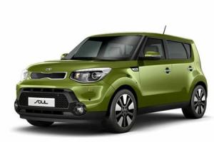 Текстильные коврики на KIA SOUL 2 2014->