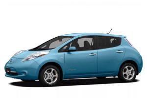 Текстильные коврики на NISSAN LEAF  2010-