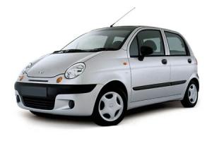 Эва-коврики на Daewoo Matiz 2000-2016