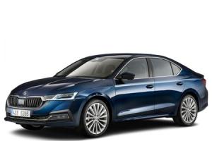 Эва-коврики с бортами на Skoda Octavia A8 2021-