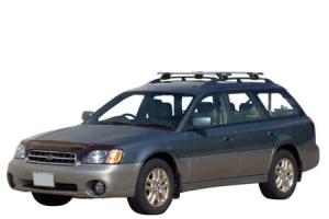 Эва-коврики на Subaru Outback II (Bh/B12) Левый Руль 1998-2003
